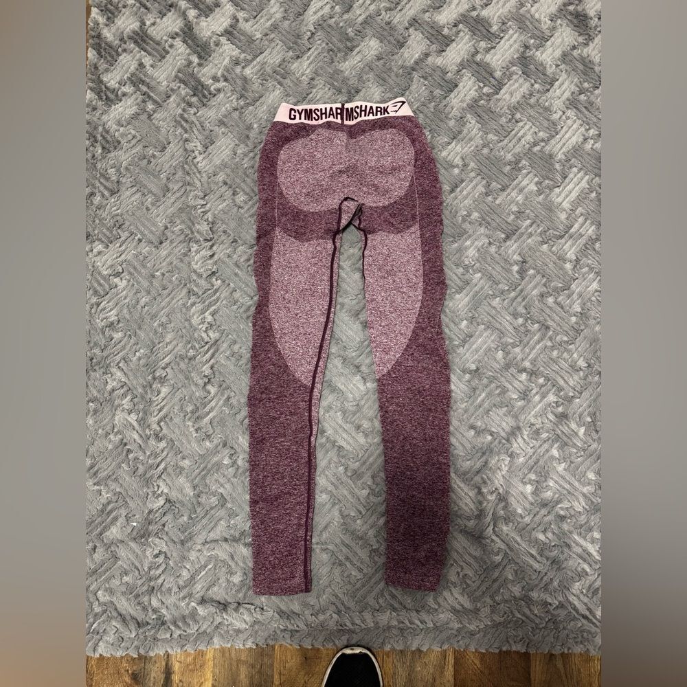 Gymshark Original Flex Leggings In Ruby Mark Size… - image 5